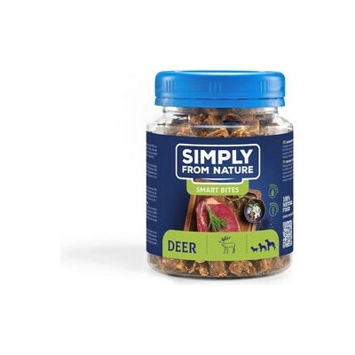 SIMPLY FROM NATURE Smart Bites Tréningové maškrty z jelenieho mäsa 130 g
