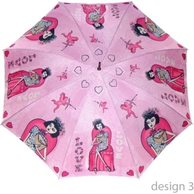 Дамски автоматичен несгъваем чадър Perletti 21194 Chic