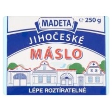 Madeta Jihočeské Máslo 250 g