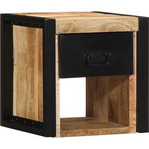 vidaXL Нощно шкафче 40x35x40 cm Масивна груба дървесина Манго (4015949)