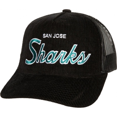 Mitchell & Ness San Jose Sharks NHL Times Up Trucker