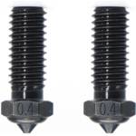 QIDI Tech Дюза от закалена стомана за X-Smart 3/X-Plus 3/X-Max 3/Q1-Pro, комплект от 2 - 0, 4 mm (747302684766)