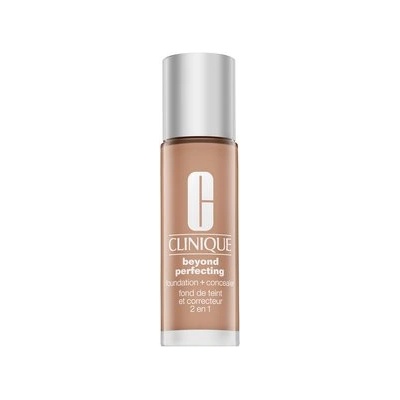 Clinique Beyond Perfecting Foundation & Concealer течен фон дьо тен за уеднаквена и изсветлена кожа 07 Cream Chamois 30 ml