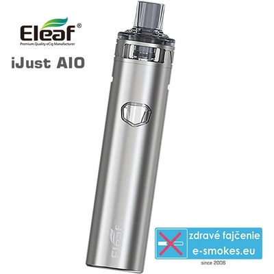 iSmoka Eleaf iJust AIO elektronická cigareta 1500 mAh Silver 1ks