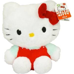  Плюшена фигура Sanrio Animation: Sanrio - Hello Kitty (Red), 28 cm (2286090-1)