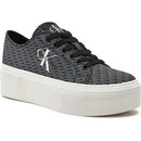 Calvin Klein sneakersy Jeans Flatform+ Cupsole Low Lace Cs Mr YW0YW01420 černá