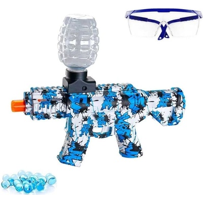 Mobilly Sunny Blaster M416 mini útočná puška na vodní gelové kuličky s příslušenstvím modrá