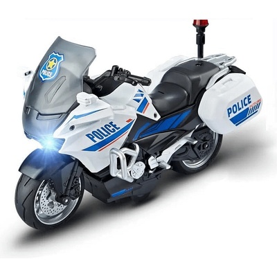 Полицейски метален мотор със звук и светлина 66-М1241