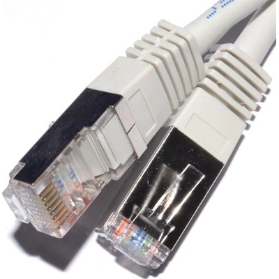 Premiumcord sp6alsoh020 Patch, CAT 6a S-FTP,RJ45-RJ45,LSOH, AWG 26/7, 2m, šedý