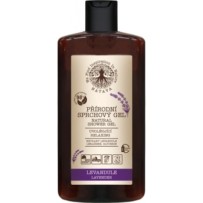 Natava Bio 98% přírodní sprchový gel Levandule 250 ml