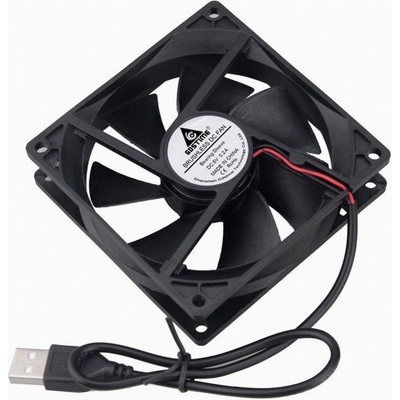 GDSTIME Ventilátor 92x92x25mm, 5V DC s USB konektorom