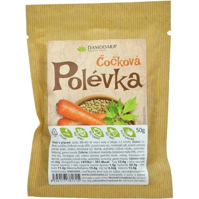 Damodara Polévka Čočková vegan 50 g