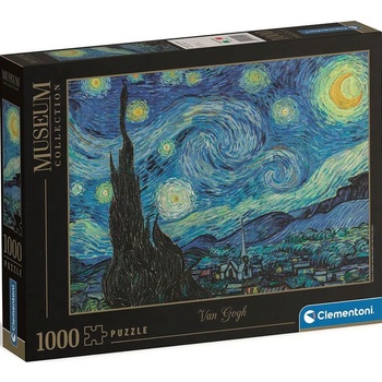 Clementoni - Puzzle Vincent Van Gogh: The Starry Night - 1 000 piese