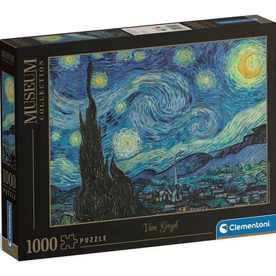 Clementoni - Puzzle Vincent Van Gogh: The Starry Night - 1 000 piese