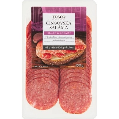 Tesco Čingovská saláma 100 g