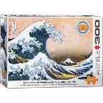 EUROGRAPHICS - Puzzle 3D Puzzle Hokusai: Great Wave of Kanagawa - 300 piese