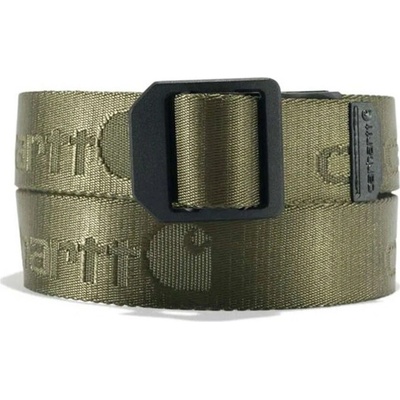 Carhartt NYLON WEBBING LADDER LOCK BELT ARMY GREEN