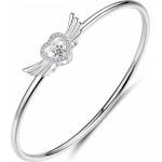 Silenti Jewelry Сребърна гривна "Криле