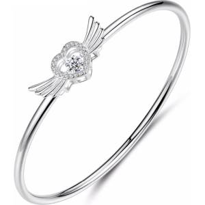 Silenti Jewelry Сребърна гривна "Криле