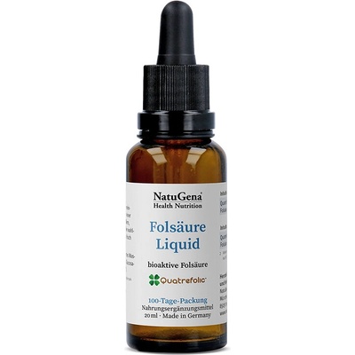 NatuGena Метилирана фолиева киселина Quatrefolic®, 20 ml капки (571520 (2018152) NTG)