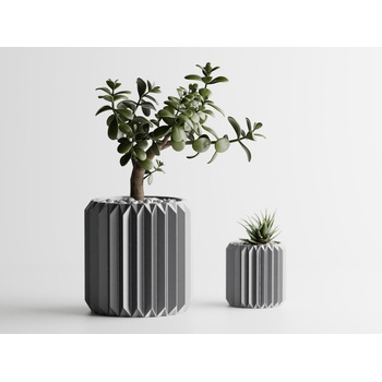 Кашпа Florida сребърен