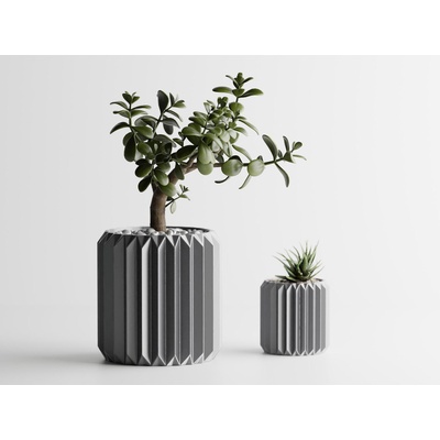 Кашпа Florida сребърен