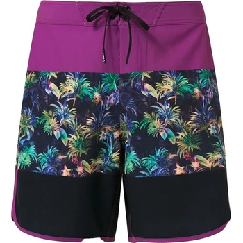 Oakley Бански гащета Oakley Neon Palms 19´´ swimming shorts - Multicolor (Purple Palm Block Print)