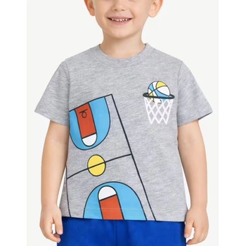 Chicco Boys Tee Light Grey Printed