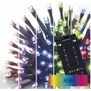 EMOS Lighting GoSmart LED vianočná reťaz 8 m vonkajšia aj vnútorná RGB programy časovač wifi