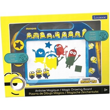 Magnetická tabule Mimoni Magnetická kreslící tabulka s příslušenstvím