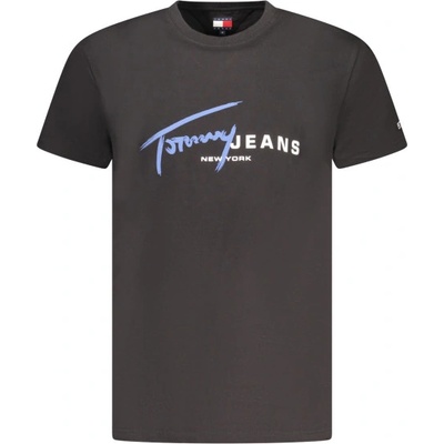 Tommy Hilfiger Къс ръкав тениска за мъже tommy hilfiger, Размер s, Цвят Черен (dm0dm20817_nebds)