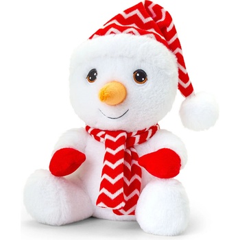 Keel Toys Keeleco Снежен човек със шапка и шал, 20 см (SX1937)