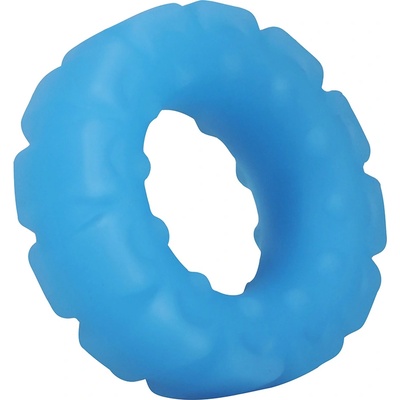 Doc Johnson Rock Solid The Tire Cockring Glow Blue