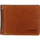 Peňaženky Lagen pánska kožená peňaženka 511461 TAN