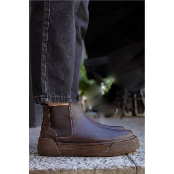 Chekich Мъжки боти CH069 - Кафяви #359576 (359576_Тъмно кафяв)