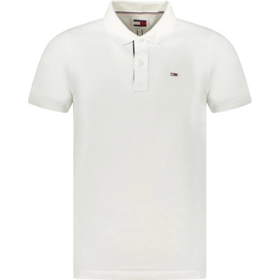 Tommy Hilfiger Мъжка тениска с къс ръкав polo TOMMY HILFIGER, Размер XL, Цвят Бял (DM0DM15370_BIYBR)