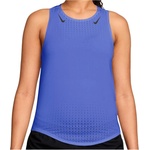 Nike Дамски потник с широка презрамка Nike Women's AeroSwift Dri-FIT ADV Running Singlet Running shirt - Sapphire / Black (916-7161-0312)