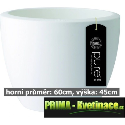 ELHO Pure Soft Round 60 x 45 cm bílý