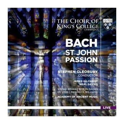 2SA The King's College Choir Of Cambridge - Bach - St John Passion CD – Hledejceny.cz