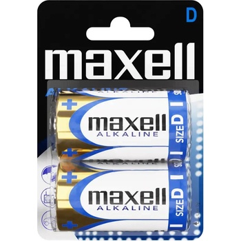 Maxell Алкална батерия maxell lr20 /2 бр. в опаковка/ 1.5v (ml-ba-lr20)
