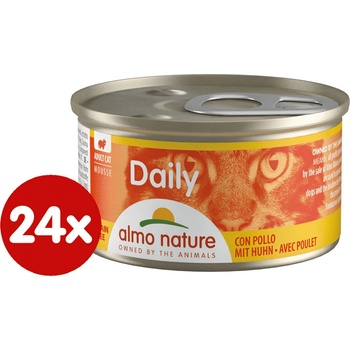 Almo Nature Daily Menu Pena s kuraťom 24 x 85 g