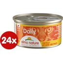 Almo Nature Daily Menu Pena s kuraťom 24 x 85 g