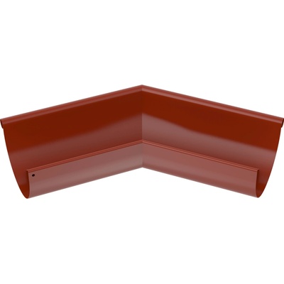 Bryza STAL Vonkajší roh na mieru 150 mm Tehlovo červená