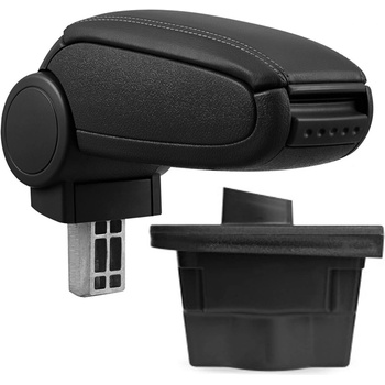 Pro. tec Opel ASTRA J 4-то поколение подлакътник, черен, еко кожа