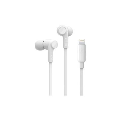 LMP Belkin SOUNDFORM Wired Earbuds with Lightning Connector - White (G3H0001btWHT)