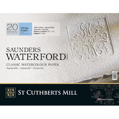 St Cuthberts Mill Saunders Waterford C. P. Скицник 20 41 x 31 cm 300 g White (T46330001011E)