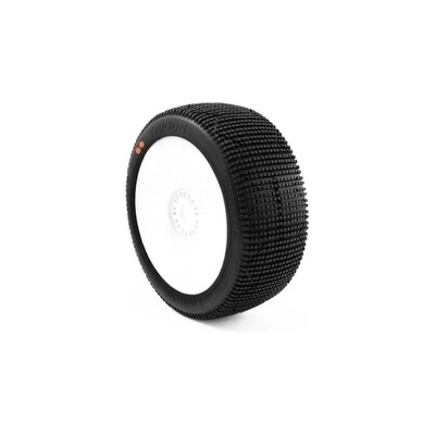 ProCircuit TRIGON V3 BUGGY S3 MEDIUM lepené pneumatiky biele disky 2 ks