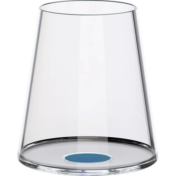 Trebonn Комплект 2 бр кристални чаши за червено вино Trebonn SplitGlass 2025112, 450 мл, Ø9.2x10.5 см, Модулна система, Син (SplitGass 2025112)