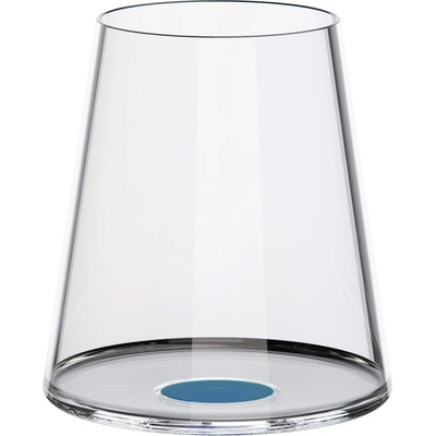 Trebonn Комплект 2 бр кристални чаши за червено вино Trebonn SplitGlass 2025112, 450 мл, Ø9.2x10.5 см, Модулна система, Син (SplitGass 2025112)