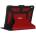 Urban Armor Gear Gear Metropolis Folio Case - удароустойчив хибриден кейс от най-висок клас за iPad Pro 12.9 (2018) (червен)